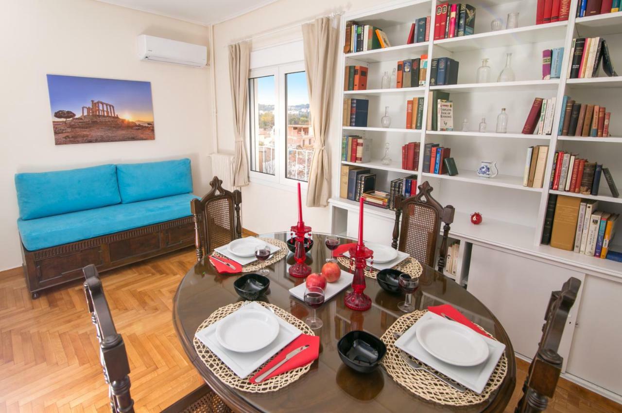 Magnificent Luxury Retrostyle Flat Acropolis View Apartment Athens Ngoại thất bức ảnh