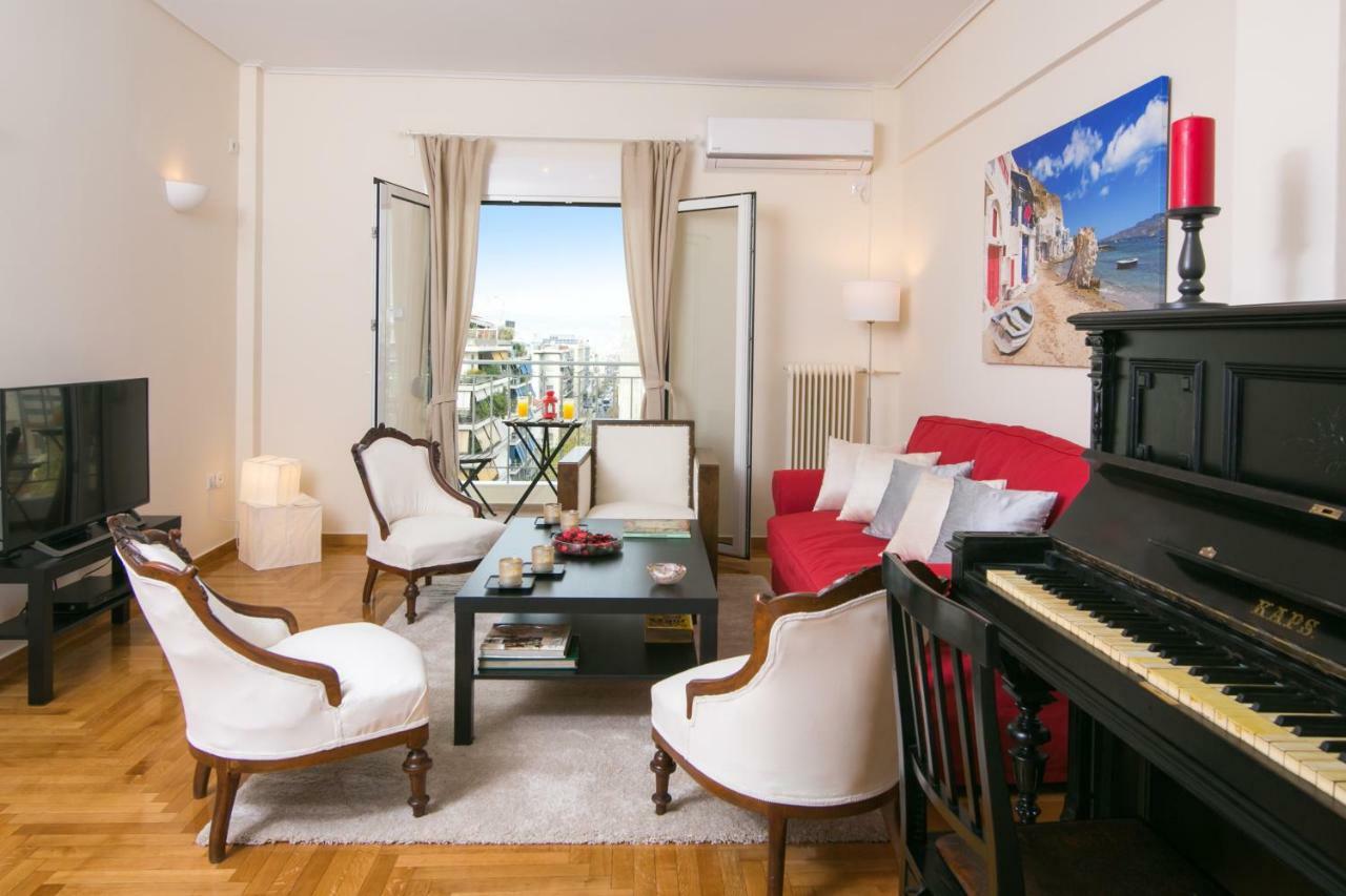 Magnificent Luxury Retrostyle Flat Acropolis View Apartment Athens Ngoại thất bức ảnh