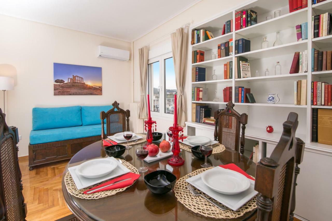 Magnificent Luxury Retrostyle Flat Acropolis View Apartment Athens Ngoại thất bức ảnh